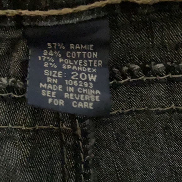 Women’s plus size Angels jeans size 20W - Picture 5 of 10